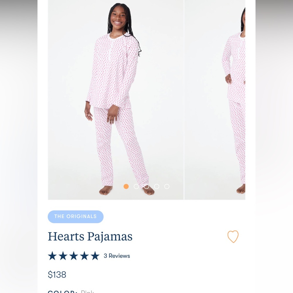 Roller Rabbit Hearts Pajamas